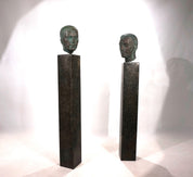 Set_of_2_Life-Size_Bronze_Male_Heads_on_Granite_Steles,_German_Bauhaus_Period,_circa_1920s
