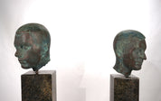 Set_of_2_Life-Size_Bronze_Male_Heads_on_Granite_Steles,_German_Bauhaus_Period,_circa_1920s