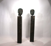 Set_of_2_Life-Size_Bronze_Male_Heads_on_Granite_Steles,_German_Bauhaus_Period,_circa_1920s