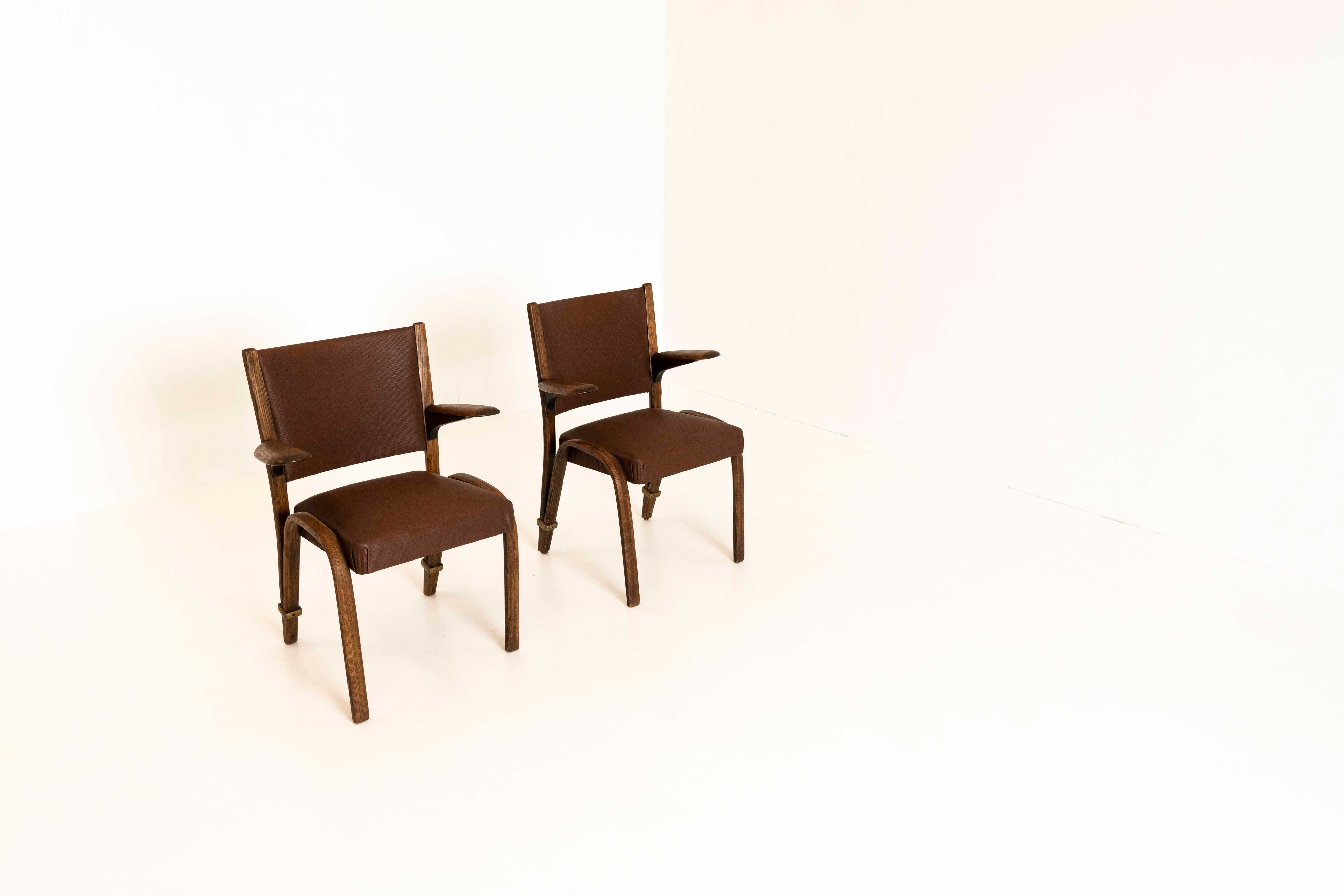 Set_of_2_Chairs_by_Hugues_Steiner,_1960s,_France