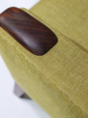 Set_of_two_Danish_vintage_armchairs_teak_wood_yellow_fabric