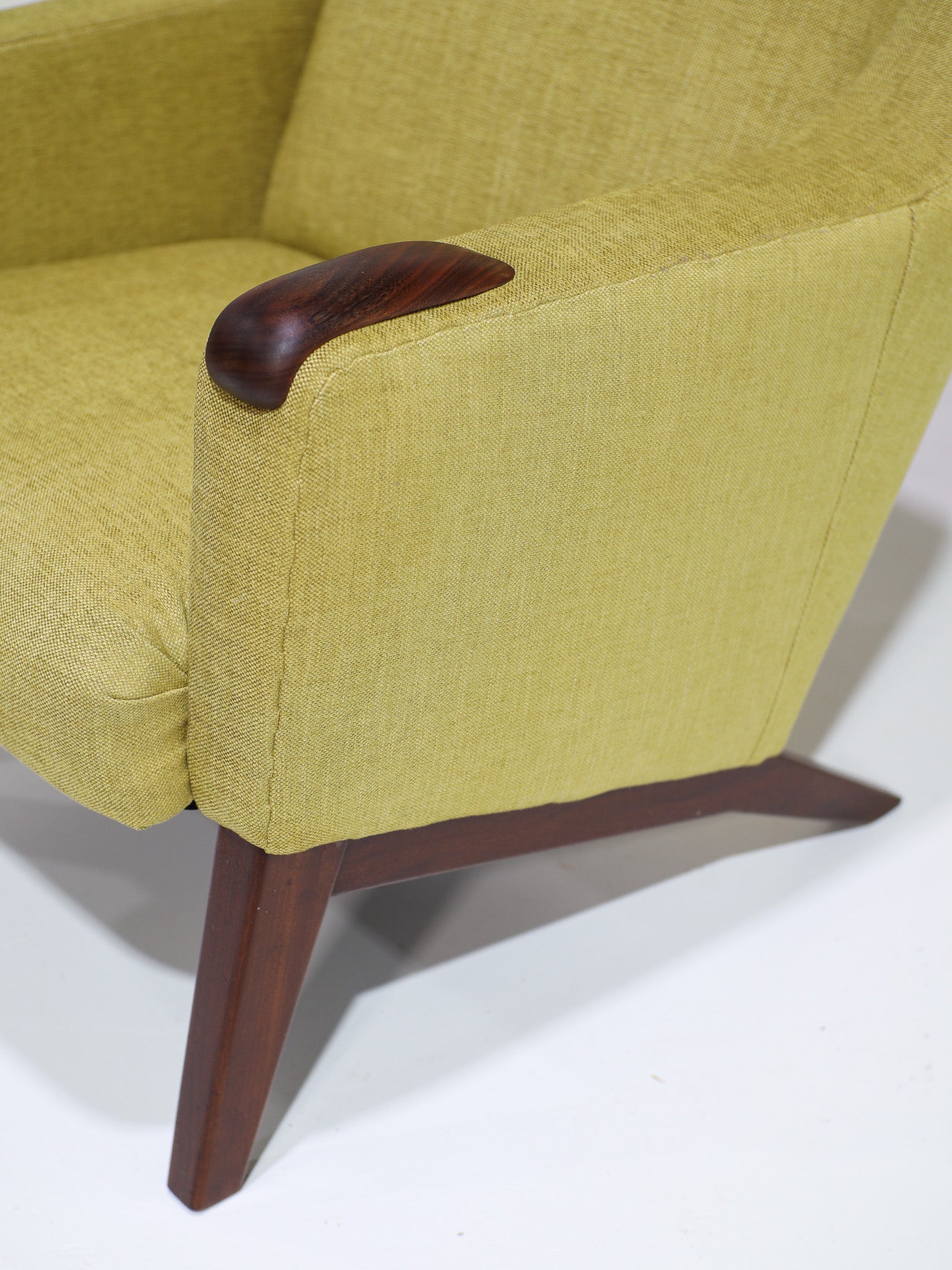 Set_of_two_Danish_vintage_armchairs_teak_wood_yellow_fabric