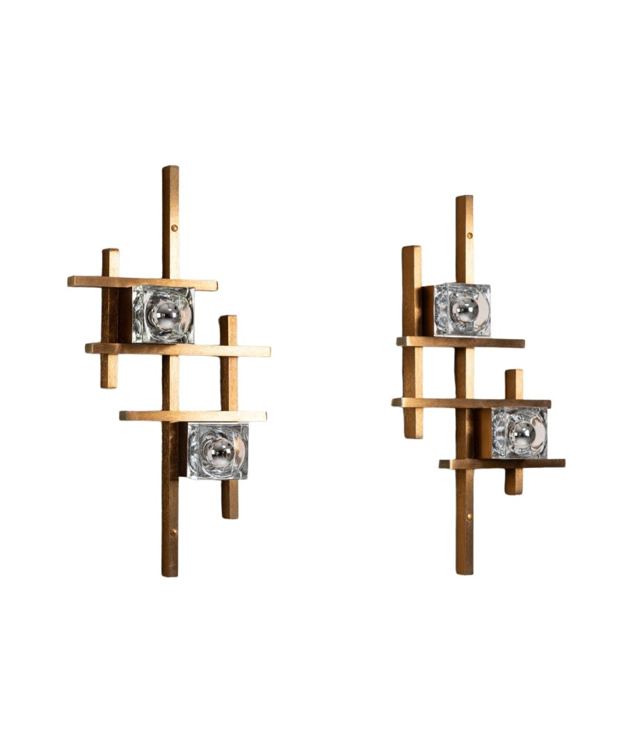 Set_of_2_Brass_and_Glass_Wall_Appliques_by_Gaetano_Sciolari,_1970s,_Italy