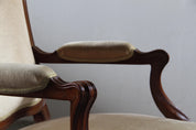Set_of_4_Antique_Danish_Rococo_Revival_Lounge_Chairs_with_Carved_Wooden_Frames_and_Velvet_Upholstery,_19th_Century
