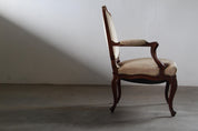 Set_of_4_Antique_Danish_Rococo_Revival_Lounge_Chairs_with_Carved_Wooden_Frames_and_Velvet_Upholstery,_19th_Century