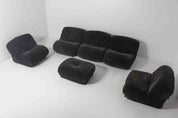 Seven-Piece_“Patate”_Modular_Sofa_by_Airborne_in_Black_Velvet,_1970s