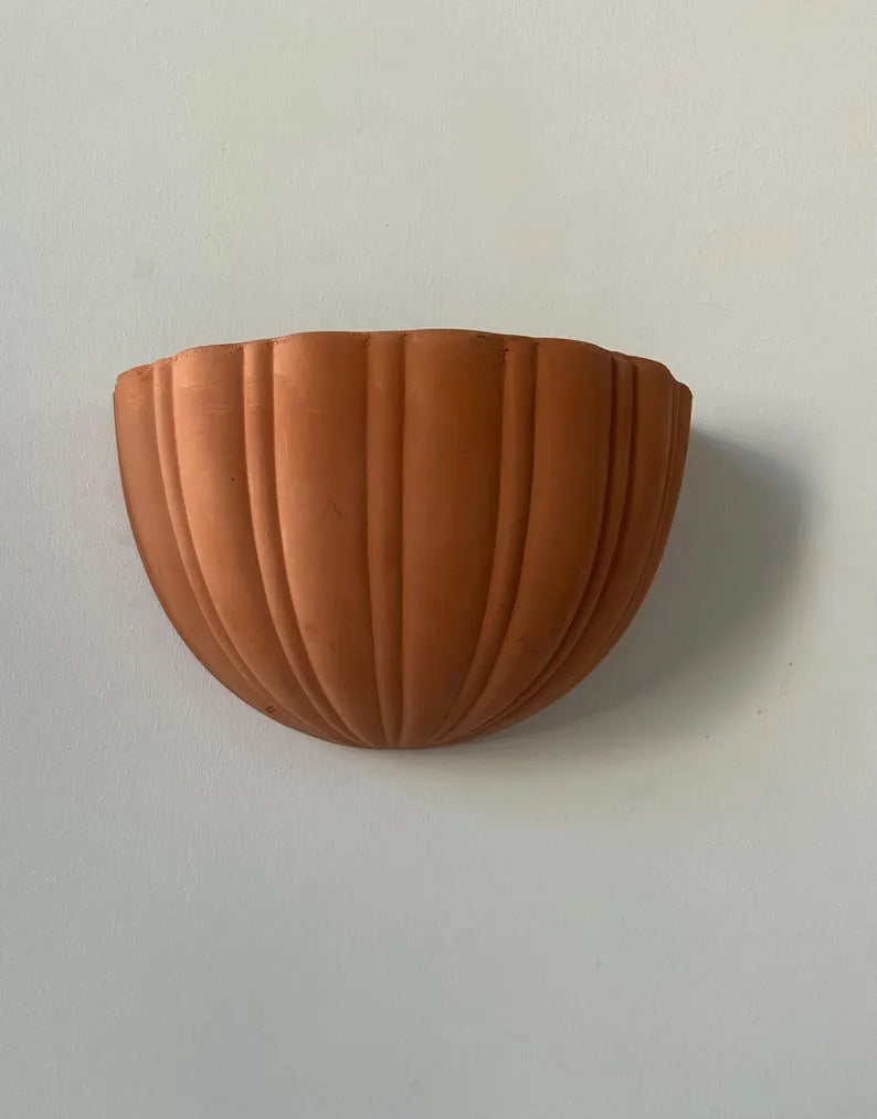 Shell_Wall_Sconce_in_Terracotta,_France_1960s–1970s