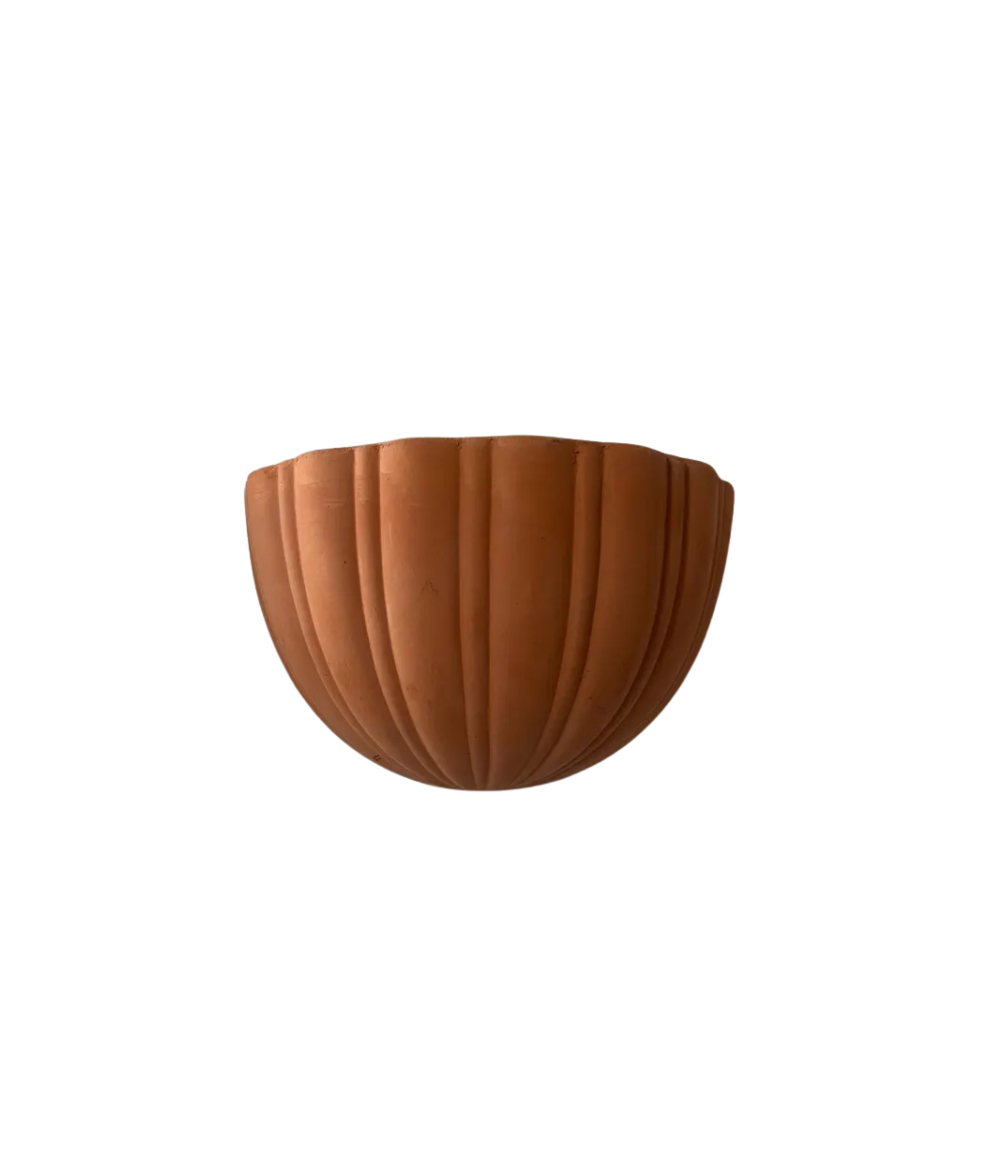 Shell_Wall_Sconce_in_Terracotta,_France_1960s–1970s