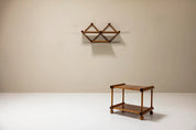 Walnut_Wall_Shelf_and_Side_Table,_1960s,_Italy