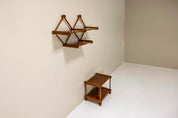 Walnut_Wall_Shelf_and_Side_Table,_1960s,_Italy