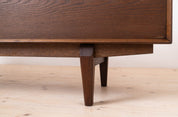 Sideboard_by_Skovby_Møbler,_Model_No._65,_Chocolate_Brown_Stained_Oak,_Danish_Design