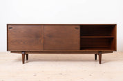 Sideboard_by_Skovby_Møbler,_Model_No._65,_Chocolate_Brown_Stained_Oak,_Danish_Design
