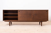 Sideboard_by_Skovby_Møbler,_Model_No._65,_Chocolate_Brown_Stained_Oak,_Danish_Design