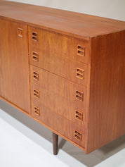 Sideboard_Danish_vintage_teak_TV_cabinet_1960s
