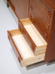 Sideboard_Danish_vintage_teak_TV_cabinet_1960s