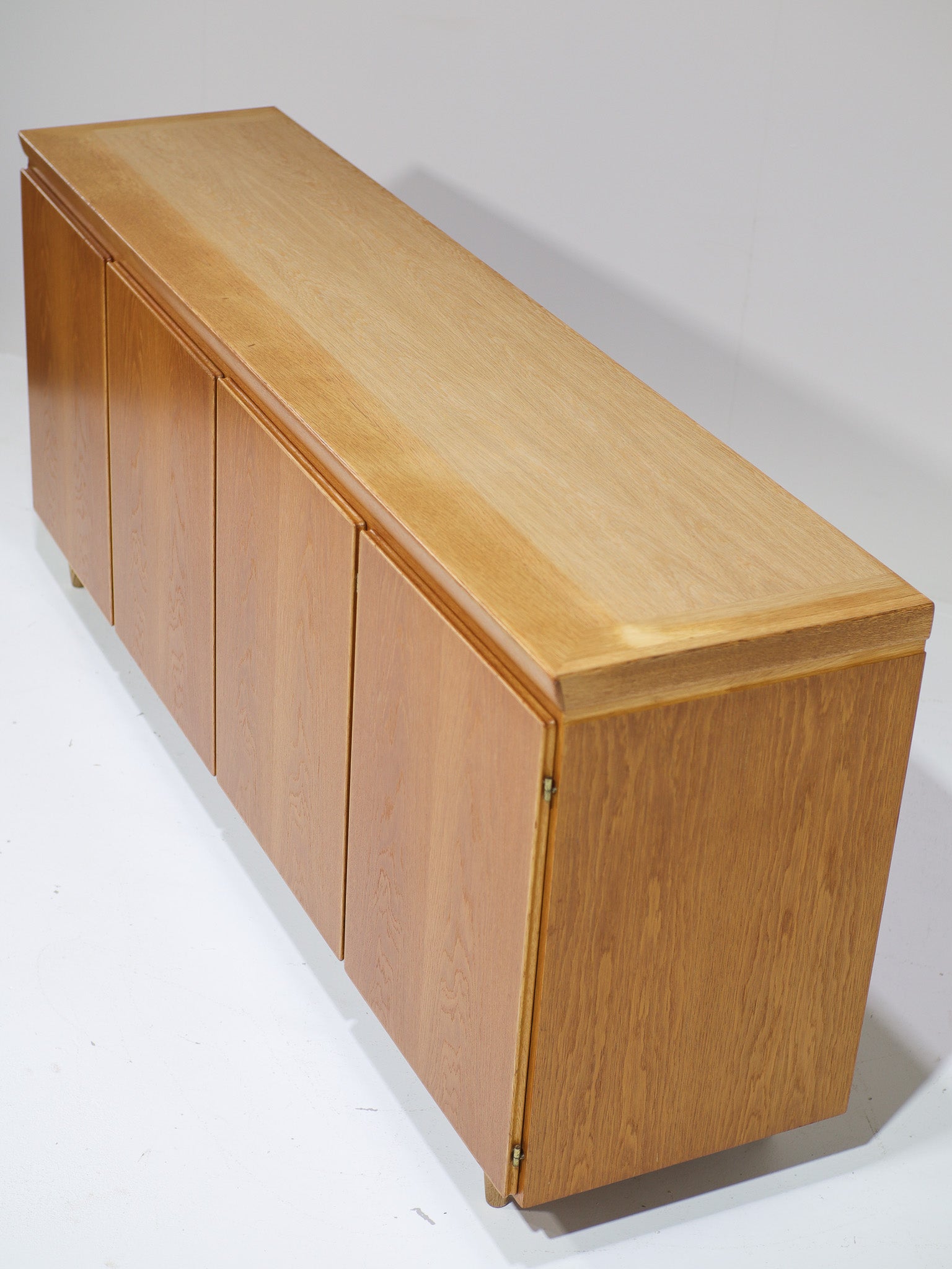 Skovby_Oak_Sideboard_with_Sliding_Doors,_Denmark_1960s