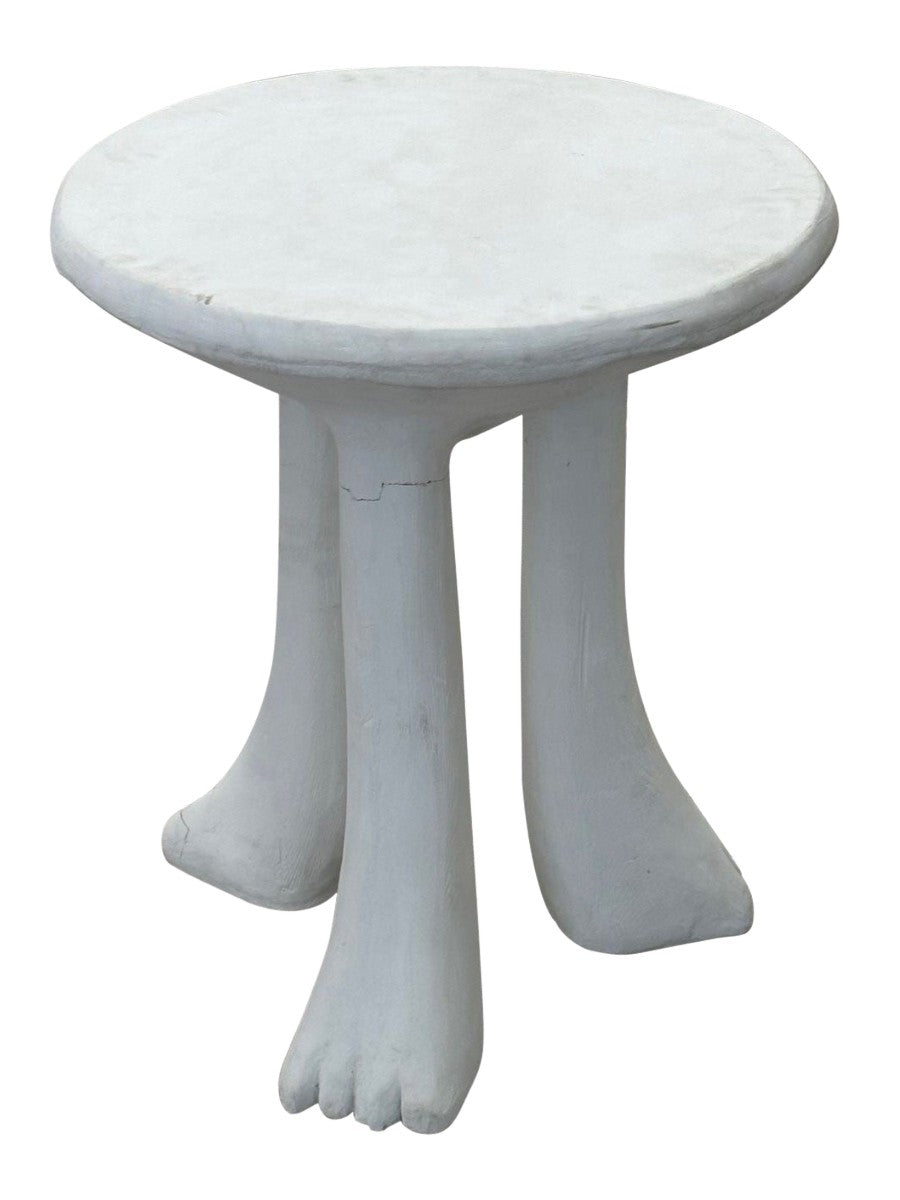 Signed_John_Dickinson_“Africa”_Side_Table_Mid-Century_Modern,_2000s_USA