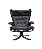 Sigurd_Ressel_Falcon_Lounge_Chair_for_Vatne_Møbler_in_Brown_Leather_and_Bentwood,_Norway,_1970s