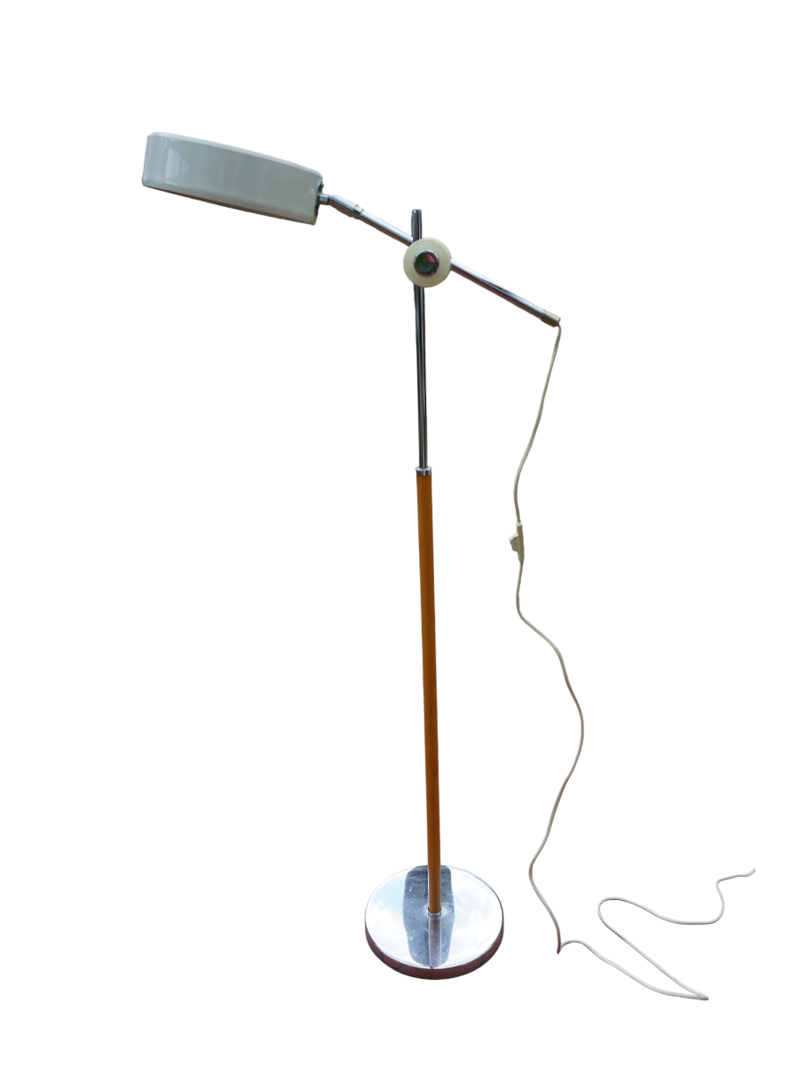 Simris_Olympia_Model_591_Floor_Lamp_by_Anders_Pehrson_for_Ateljé_Lyktan,_Swedish_Mid_Century_Modern,_1964