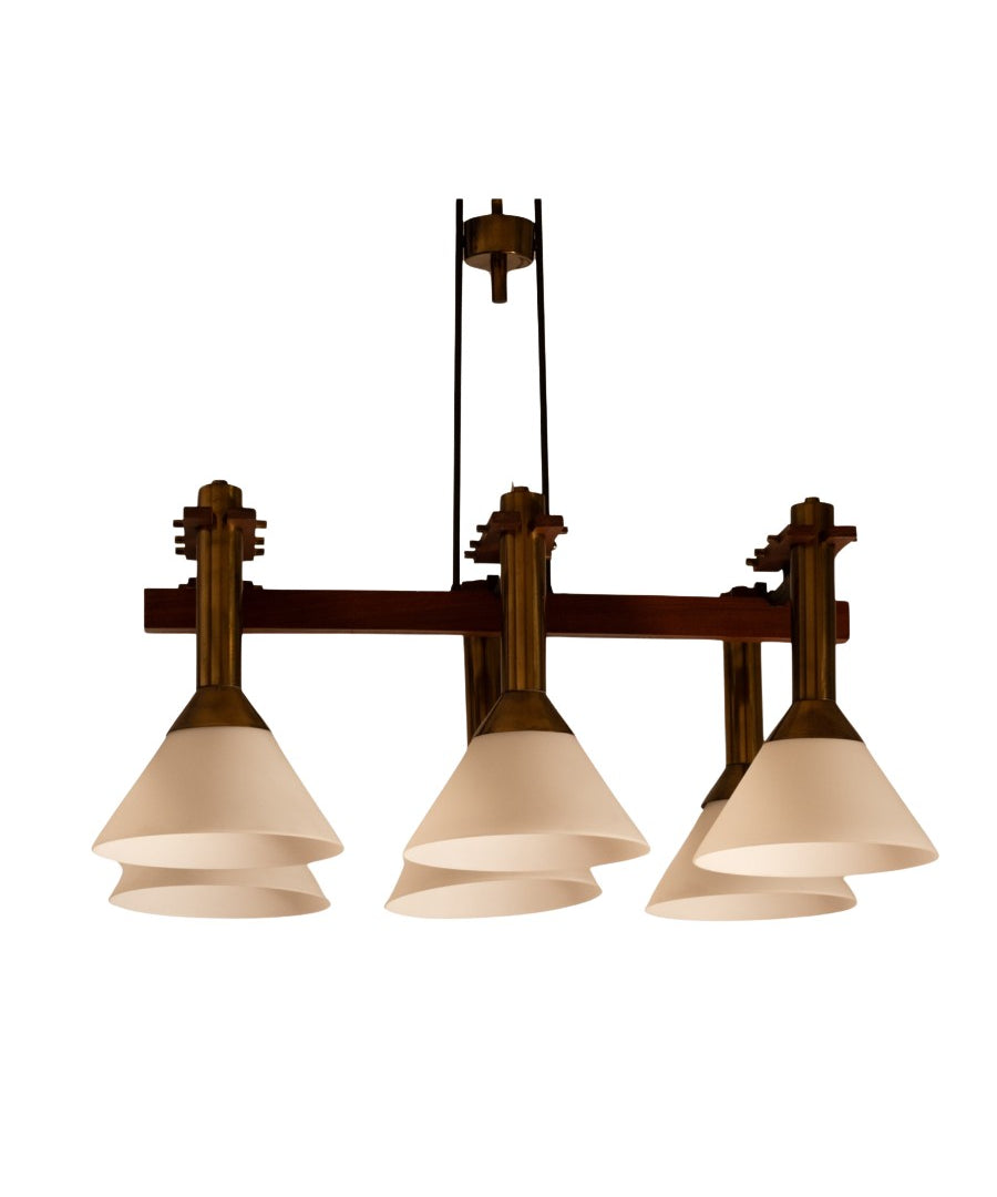 Six_Light_Pendant_Lamp,_Mid_Century_Modern_Lighting,_1960s,_Italy