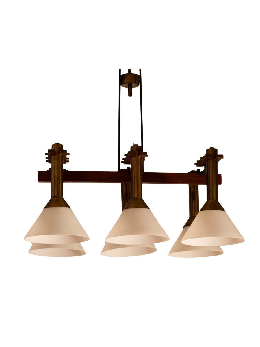Six_Light_Pendant_Lamp,_Mid_Century_Modern_Lighting,_1960s,_Italy