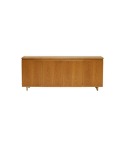 Skovby_Oak_Sideboard_with_Sliding_Doors,_Denmark_1960s
