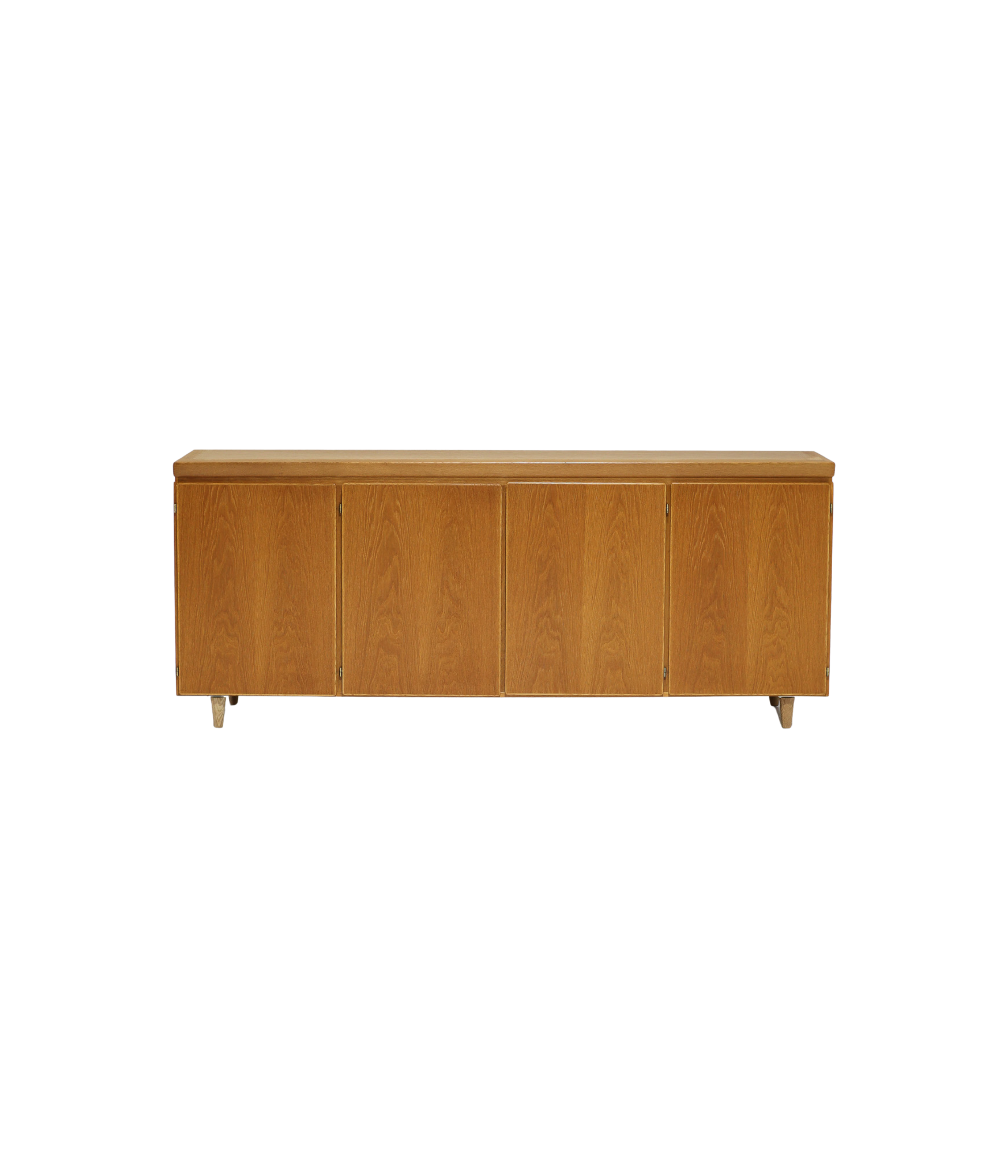 Skovby_Oak_Sideboard_with_Sliding_Doors,_Denmark_1960s