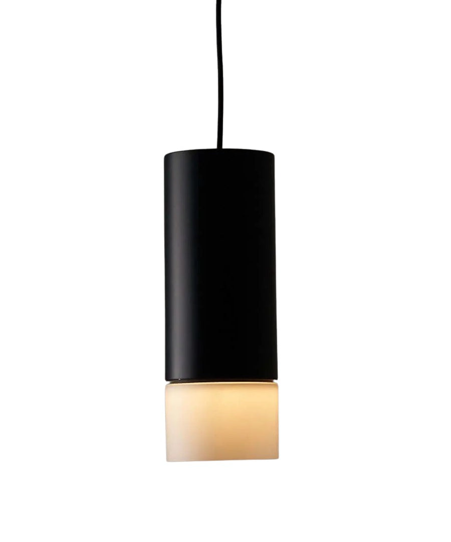 Sleek_Opaline_Glass_&_Metal_Pendant,_Cosack,_1960,_Germany