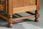 Small_Danish_Oak_Chest_of_Drawers_with_Brass_Handles,_Denmark,_1960s