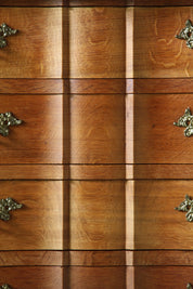Small_Danish_Oak_Chest_of_Drawers_with_Brass_Handles,_Denmark,_1960s