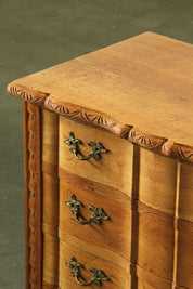 Small_Danish_Oak_Chest_of_Drawers_with_Brass_Handles,_Denmark,_1960s