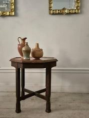 Smoking_Table_by_Nordiska_Kompaniet,_Solid_Oak_and_Hammered_Copper_Side_Table,_Sweden,_1913