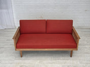 Sofa-Bed_by_Illum_Wikkelsø,_Oak_&_Wool,_1970s_Denmark