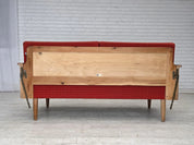 Sofa-Bed_by_Illum_Wikkelsø,_Oak_&_Wool,_1970s_Denmark