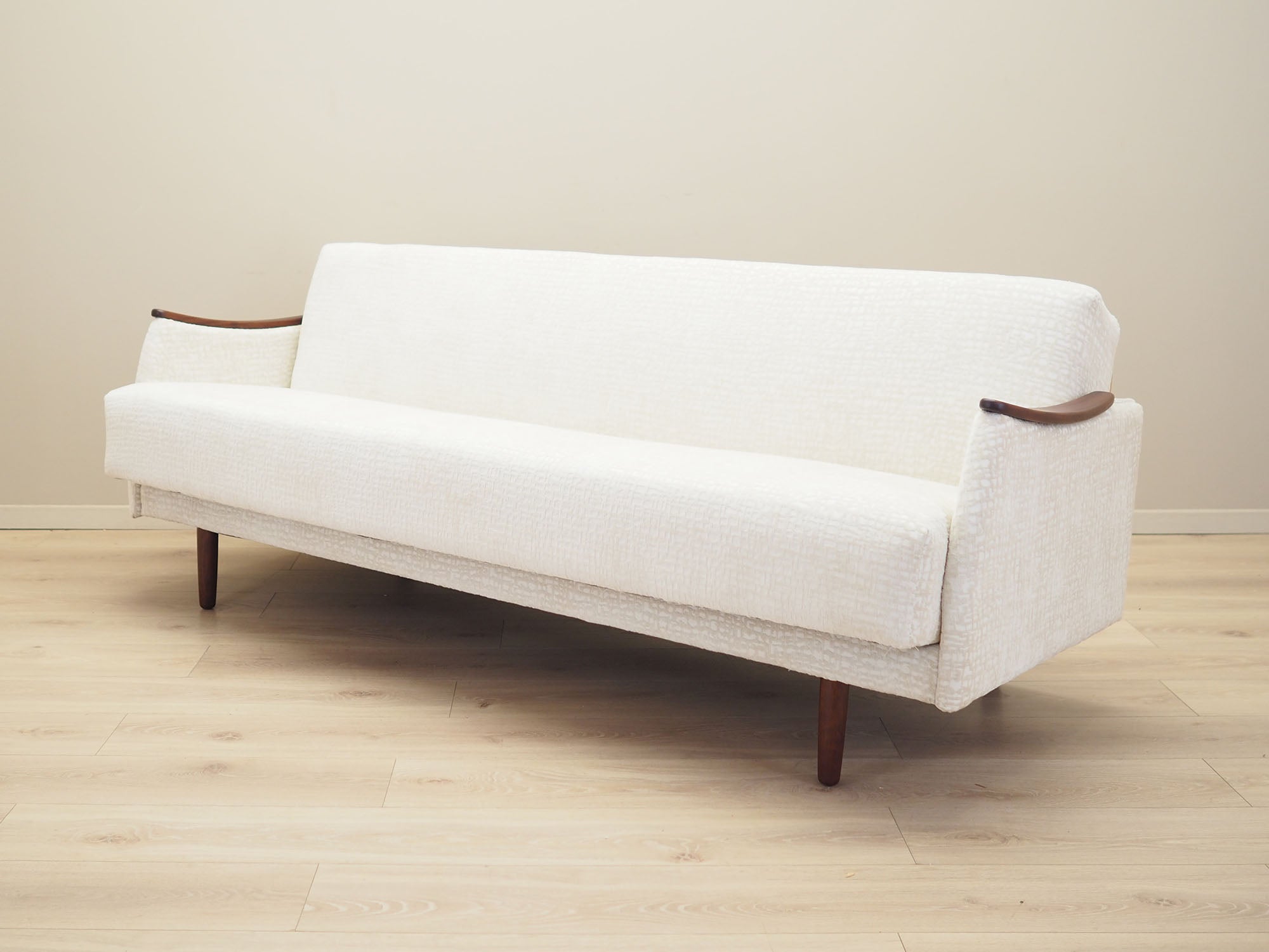 Danish_Mid-Century_Sofa_Bed_with_Teak_Details_from_1970s,_Denmark