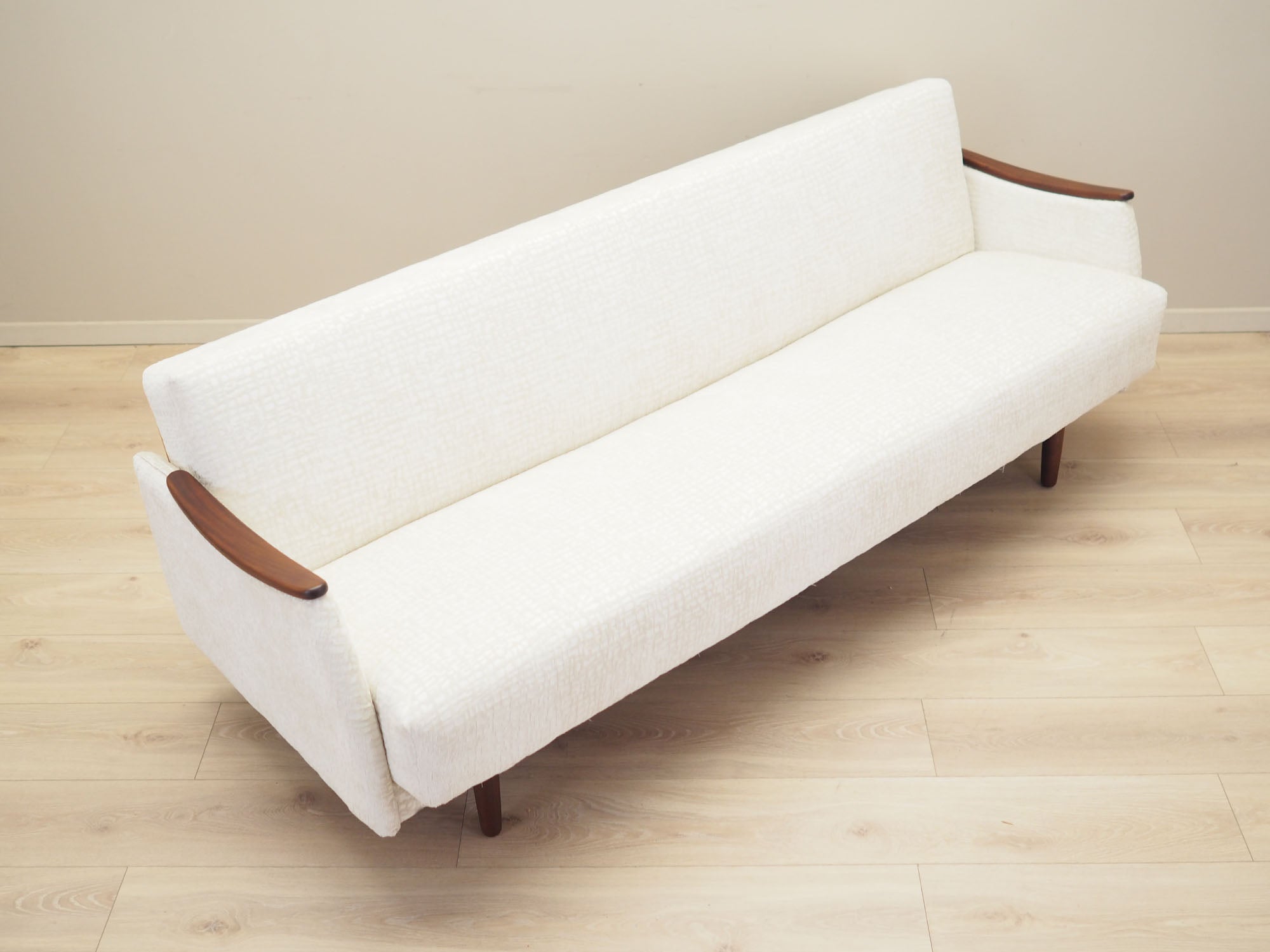 Danish_Mid-Century_Sofa_Bed_with_Teak_Details_from_1970s,_Denmark