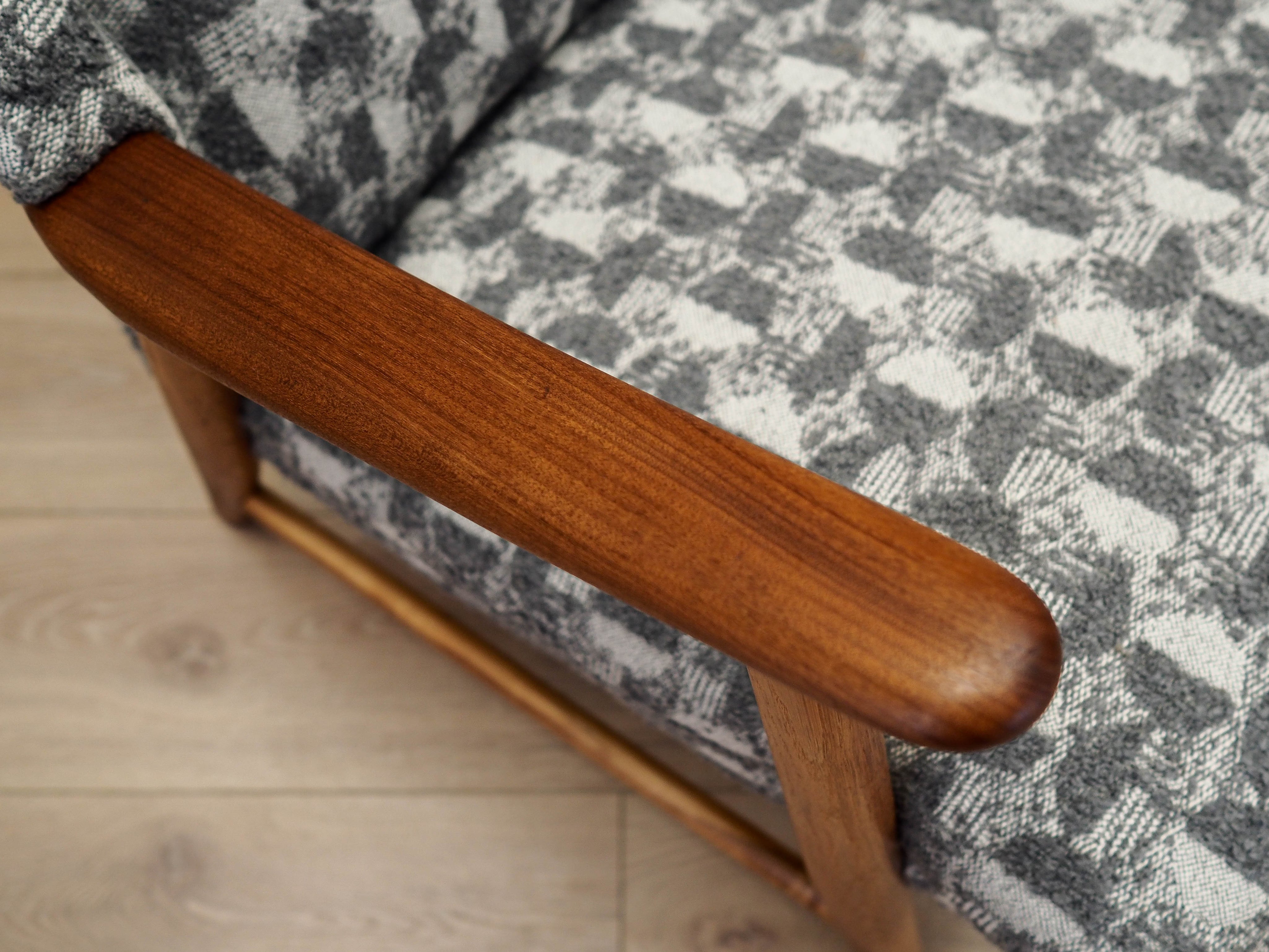 Danish_Modern_Oak_and_Teak_Sofa_by_Unknown_Designer,_1970s,_Denmark