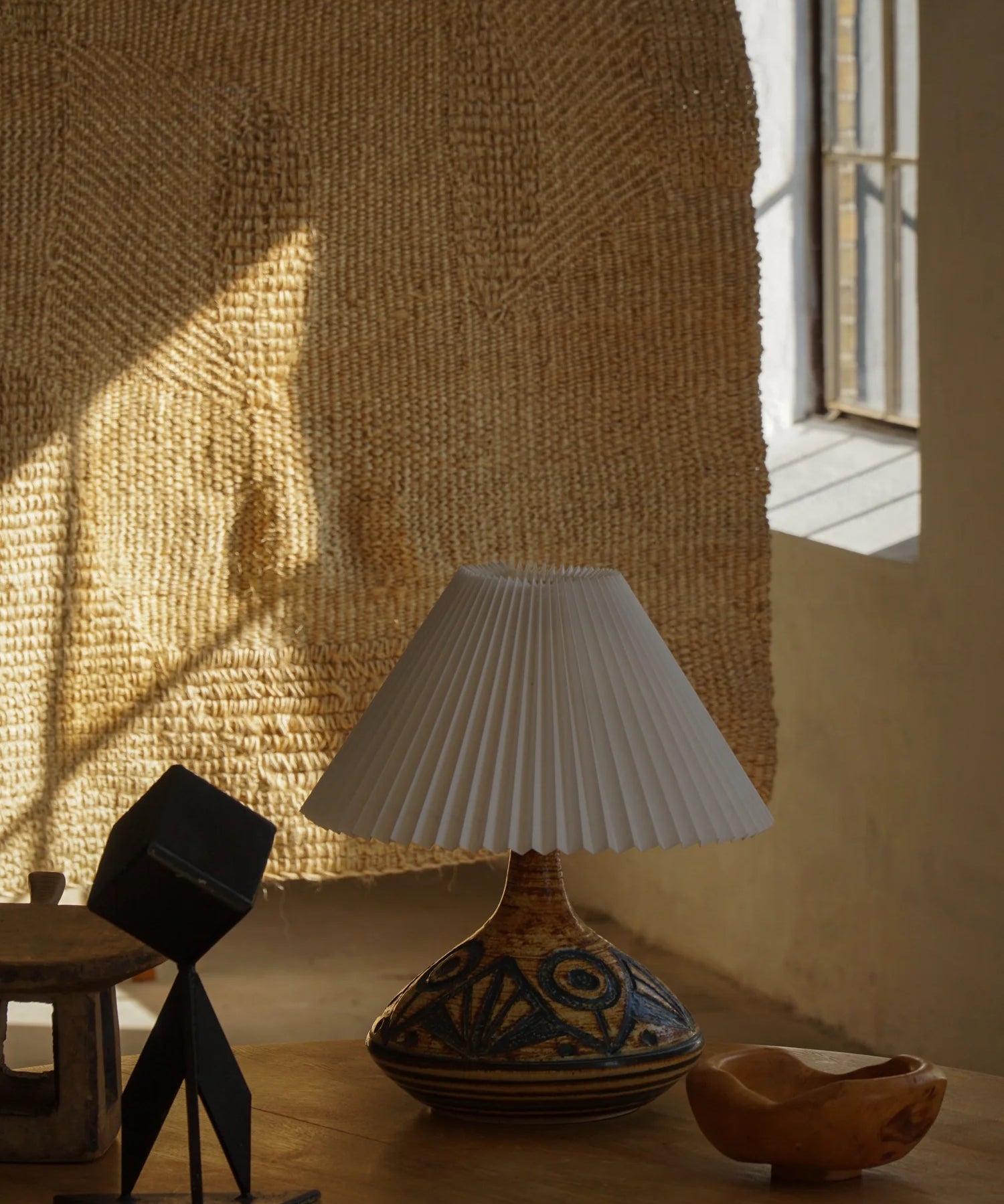 Søholm_Model_3073_Stoneware_Table_Lamp,_Danish_Mid_Century_Modern_Ceramic_Lighting,_1960s