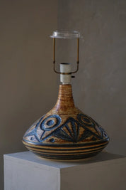 Søholm_Model_3073_Stoneware_Table_Lamp,_Danish_Mid_Century_Modern_Ceramic_Lighting,_1960s