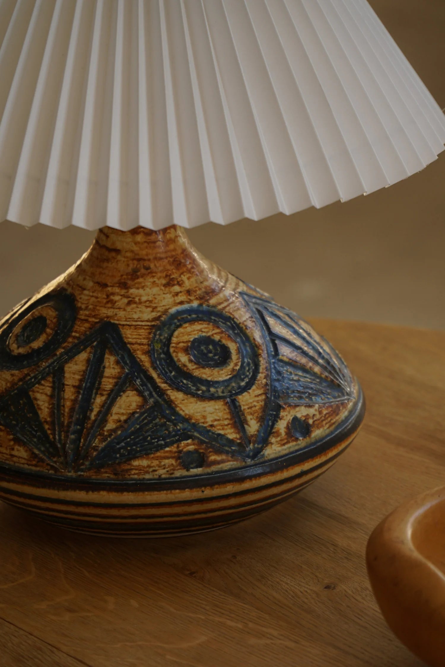 Søholm_Model_3073_Stoneware_Table_Lamp,_Danish_Mid_Century_Modern_Ceramic_Lighting,_1960s