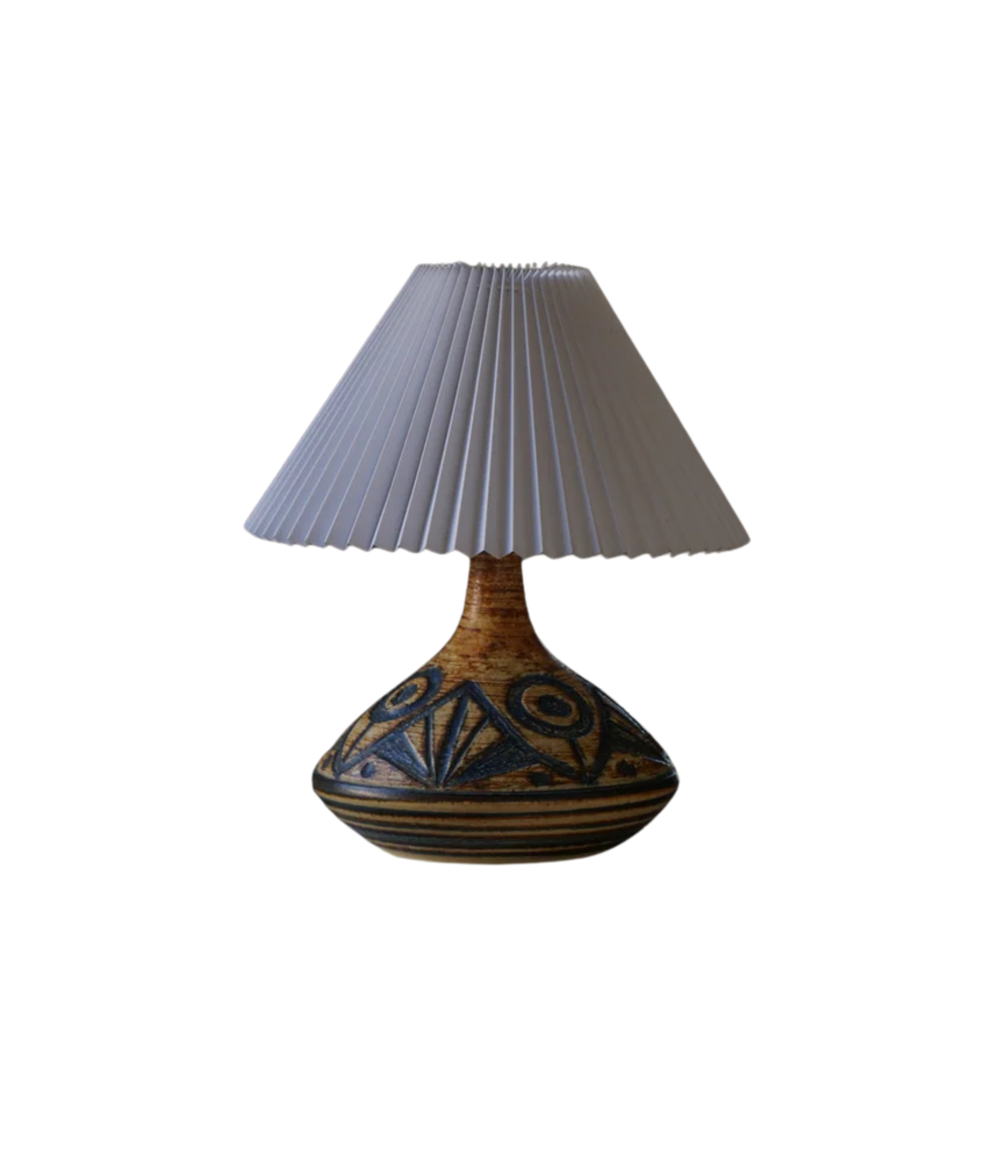 Søholm_Model_3073_Stoneware_Table_Lamp,_Danish_Mid_Century_Modern_Ceramic_Lighting,_1960s