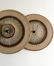 Rare_triple_wall_lamp_by_Noomi_Backhausen_&_Poul_Brandborg_for_Søholm_Stentøj,_Denmark,_1970s