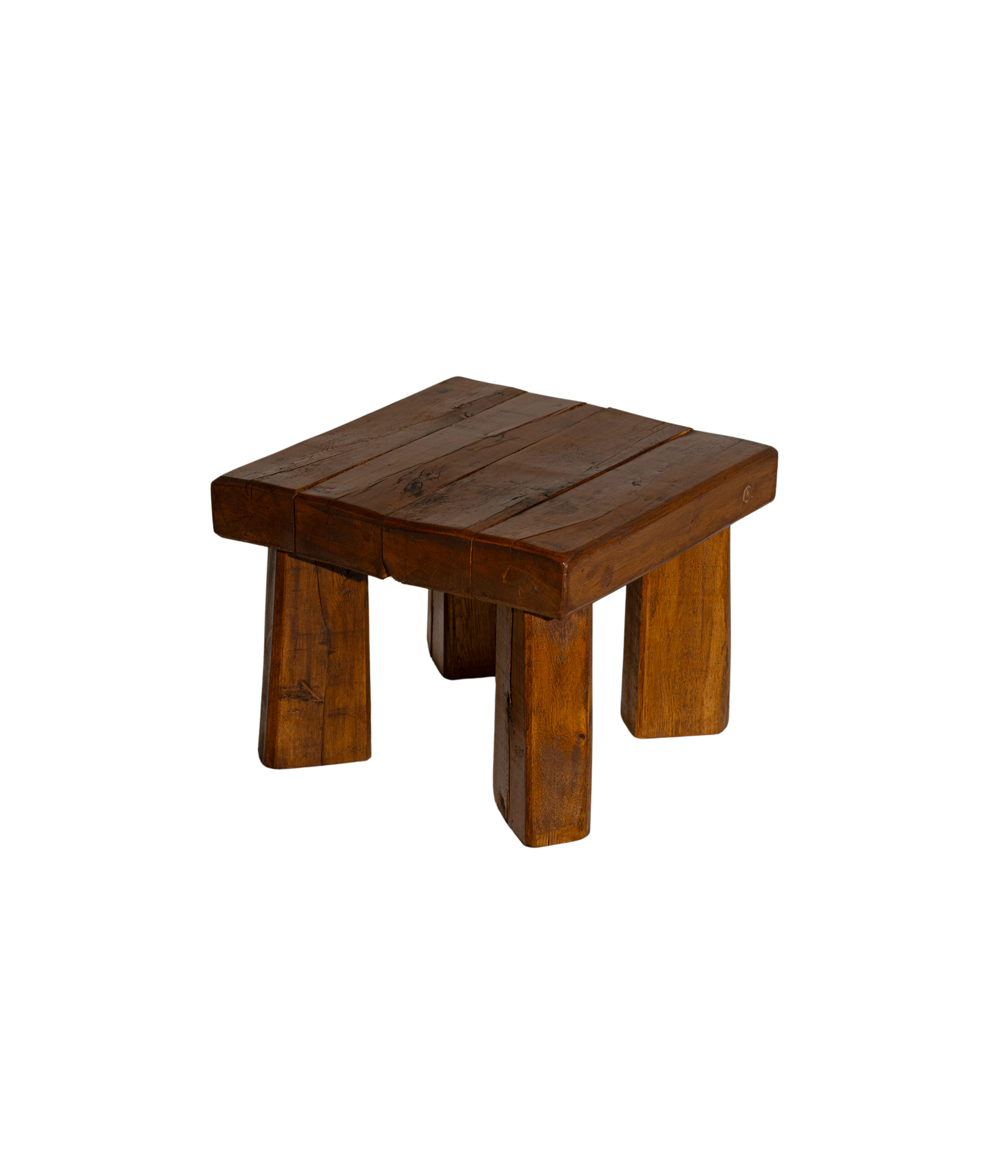 Solid_Oak_Side_Table_with_Wooden_Peg_Joinery,_Mid_Century_Modern
