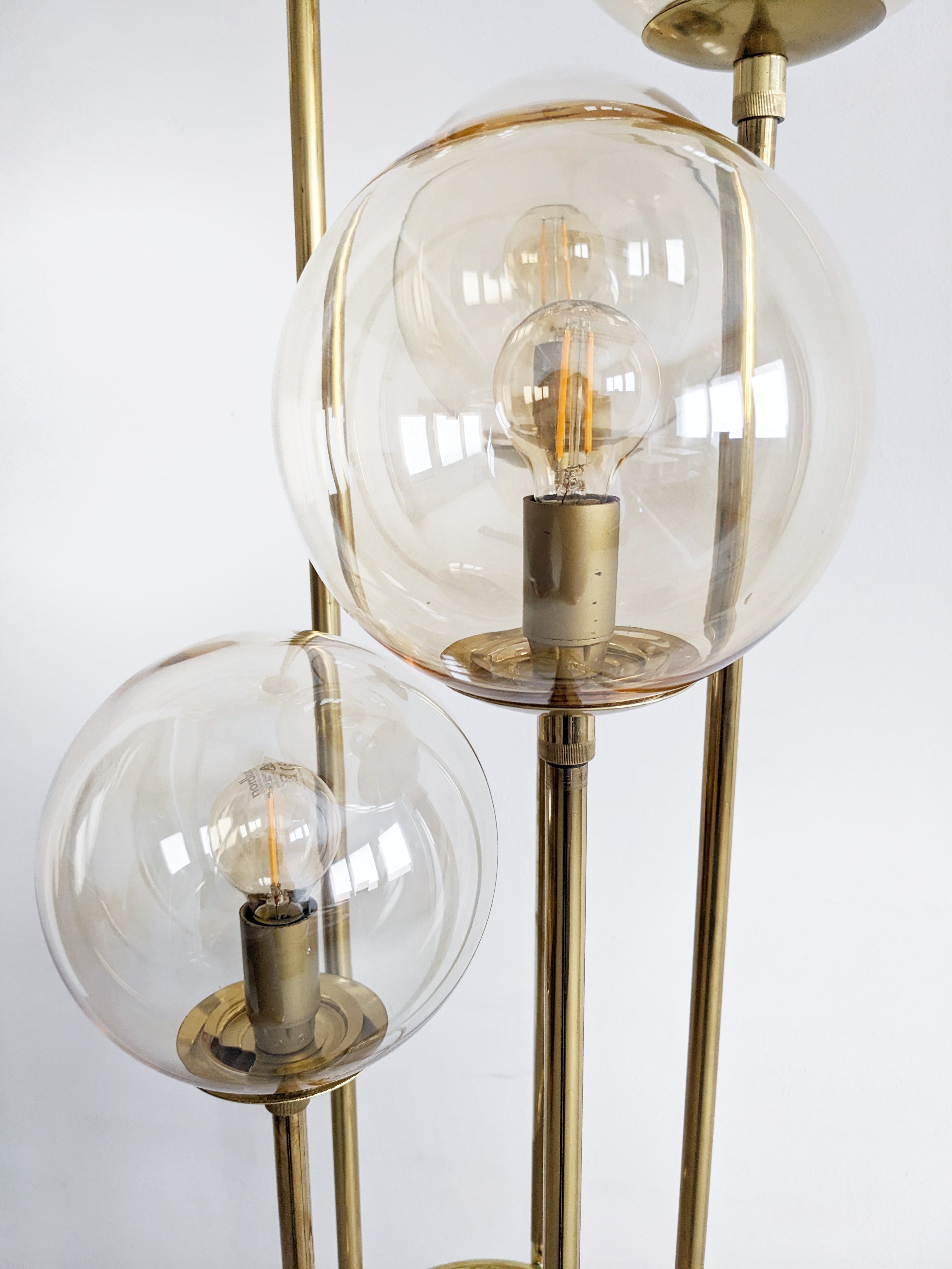 Sölken_Leuchten_Brass_Floor_Lamp_1970s