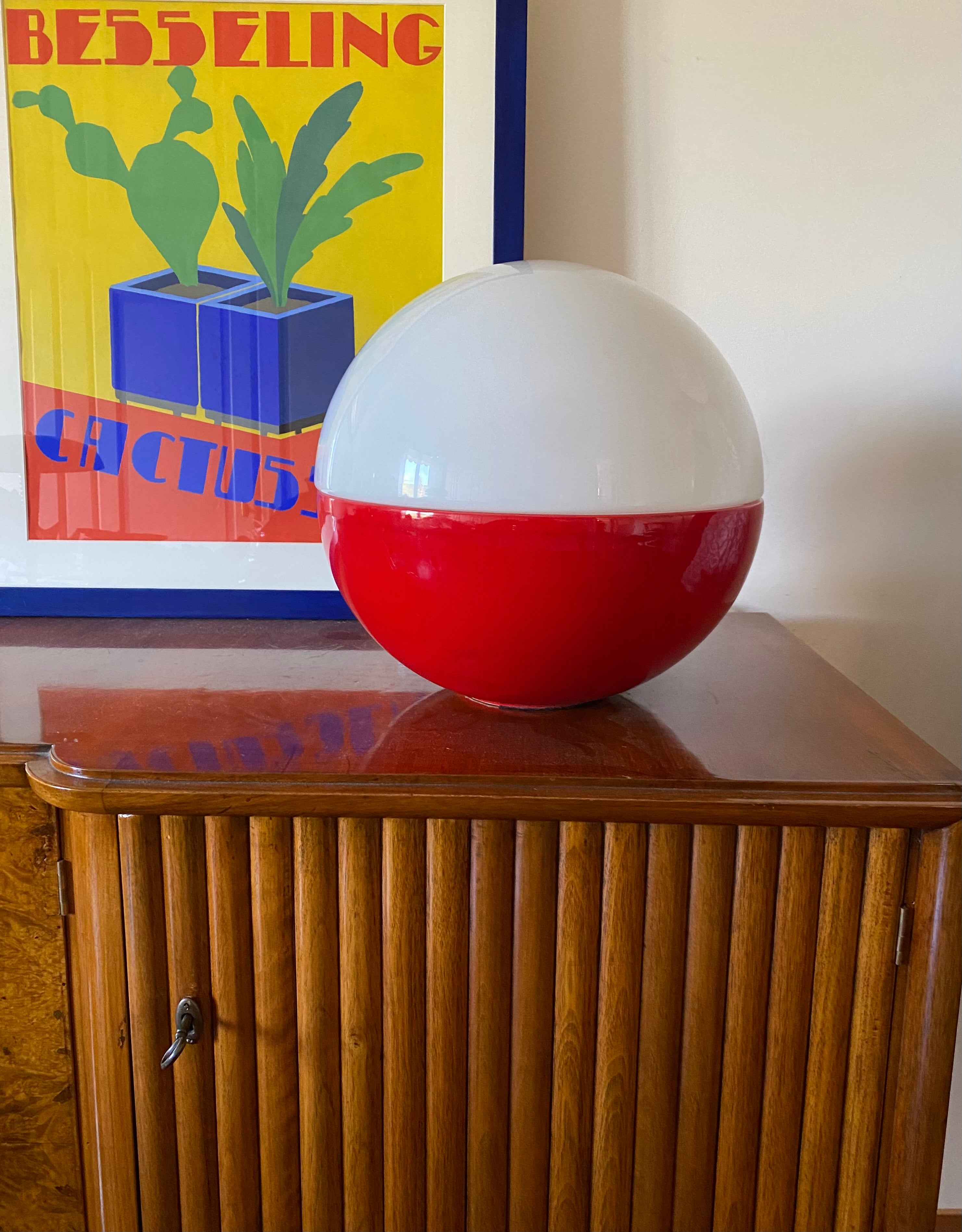 Space_Age_Ceramic_and_Opaline_Glass_Table_Lamp_by_Alvino_Bagni,_Italy_1970s