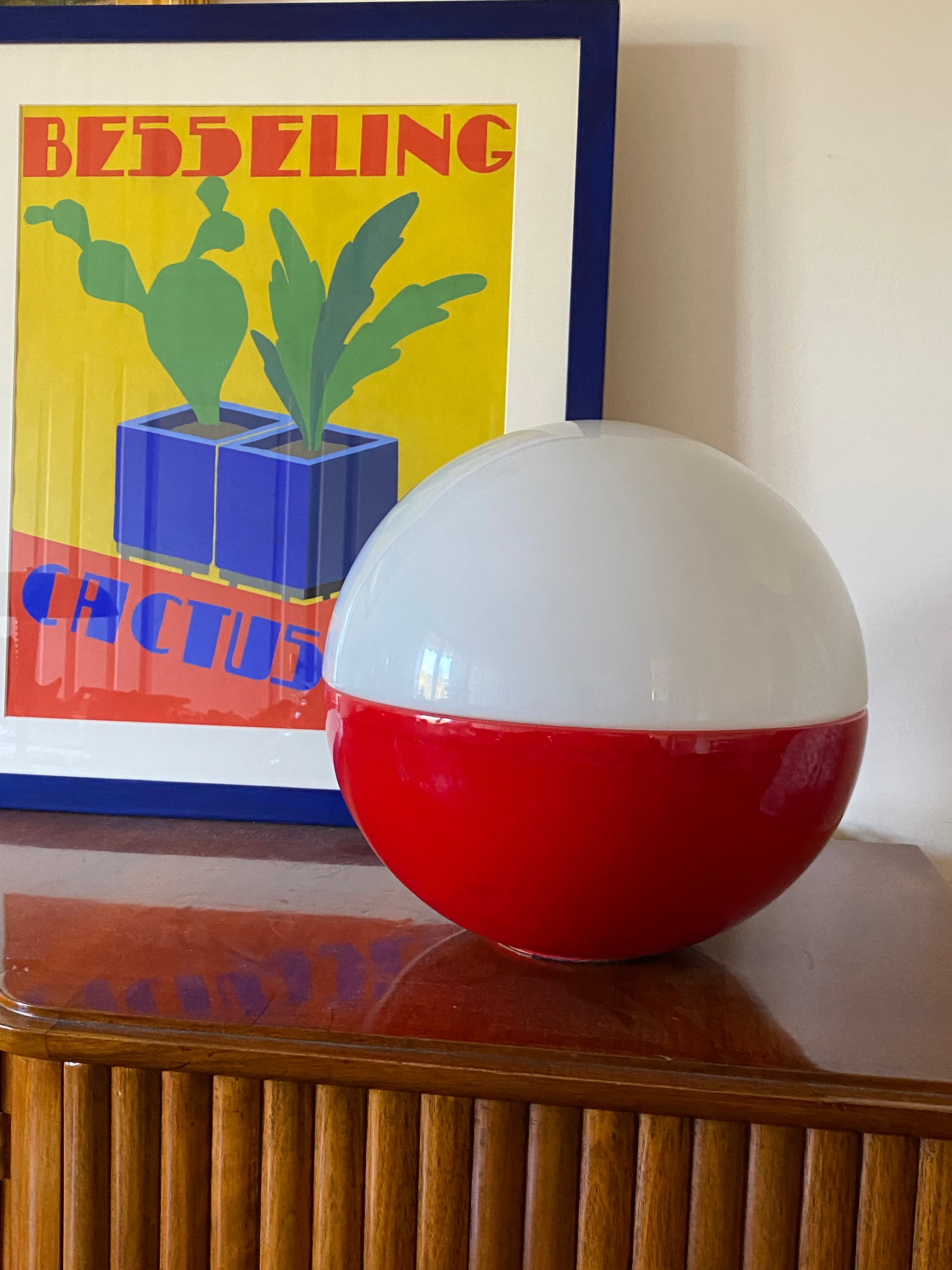 Space_Age_Ceramic_and_Opaline_Glass_Table_Lamp_by_Alvino_Bagni,_Italy_1970s