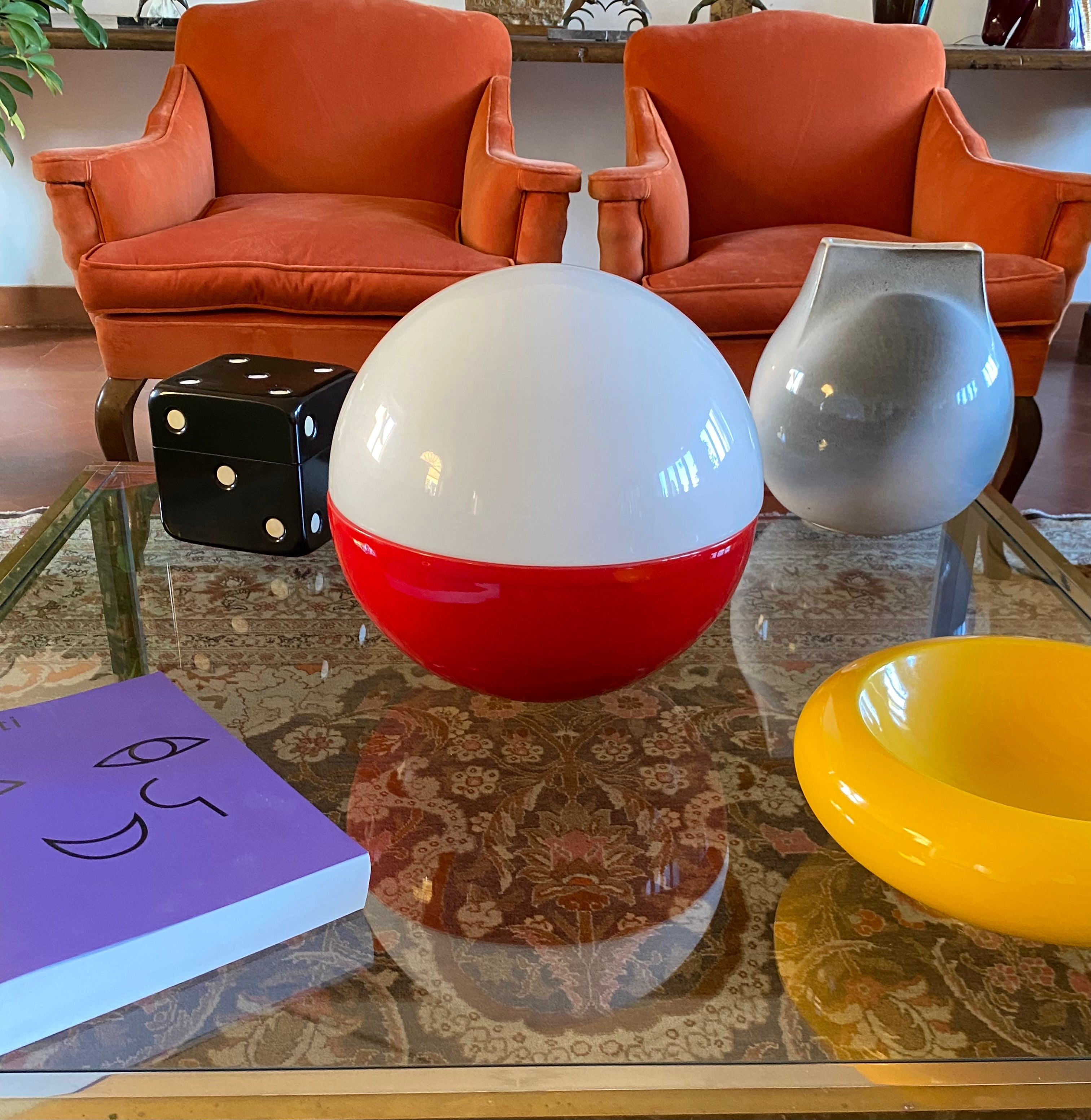 Space_Age_Ceramic_and_Opaline_Glass_Table_Lamp_by_Alvino_Bagni,_Italy_1970s