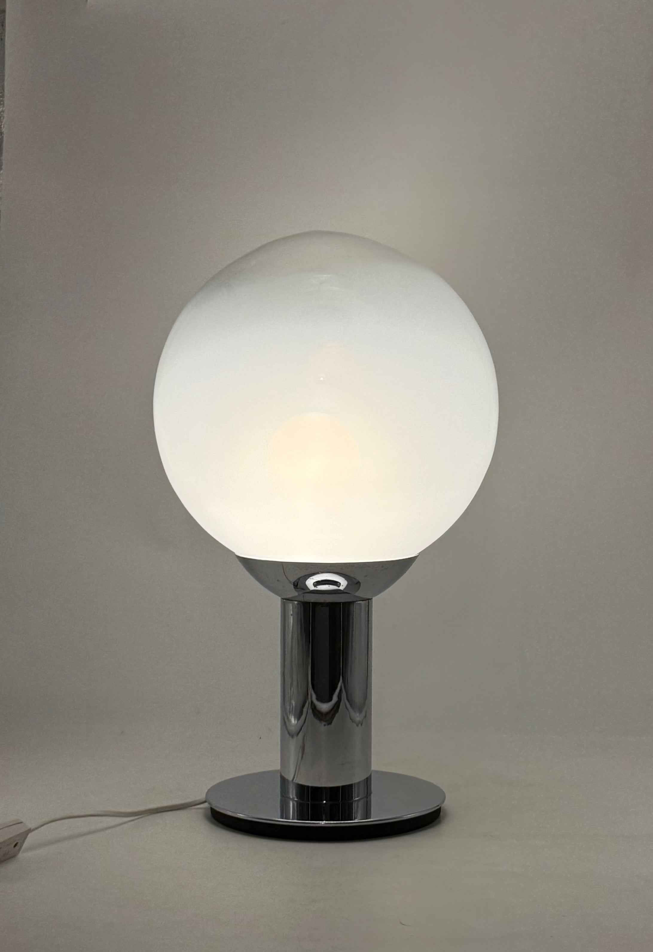 Space_Age_Chrome_and_Glass_Table_Floor_Lamp,_France_1970s