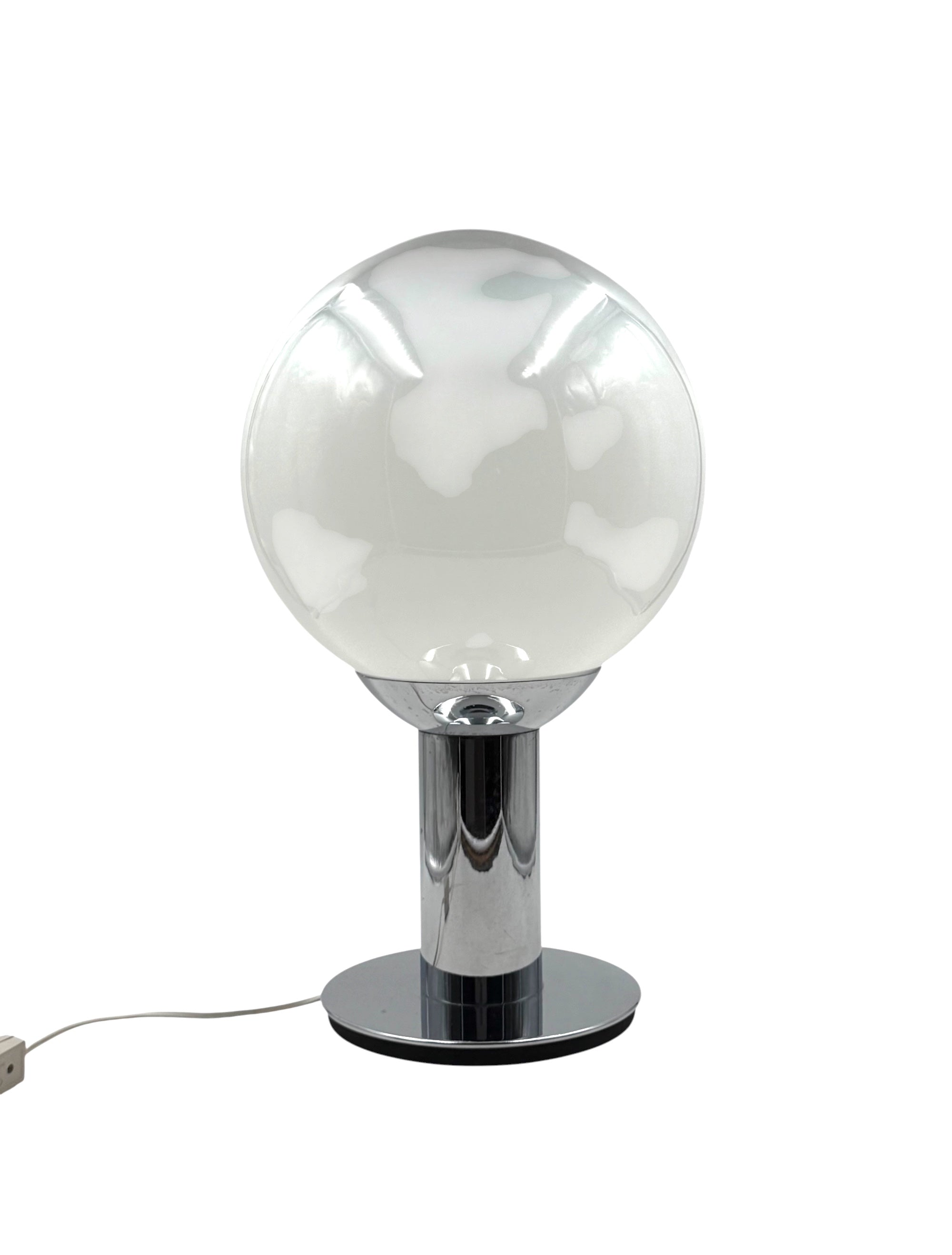 Space_Age_Chrome_and_Glass_Table_Floor_Lamp,_France_1970s