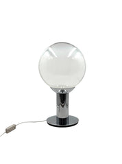 Space_Age_Chrome_and_Glass_Table_Floor_Lamp,_France_1970s